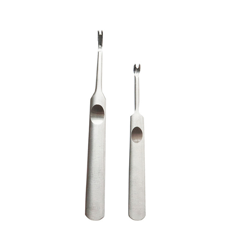Groover Stitching Tool - 2Pcs Leathercraft Tool Kit U+V Shaped