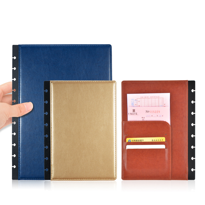 Leather Work Notepad - Rời Lá Bao Da Nấm Lỗ