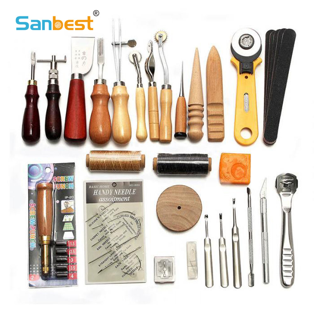 Groover Stitching Tool - Sanbest Chuyên Nghiệp Da Thủ Công