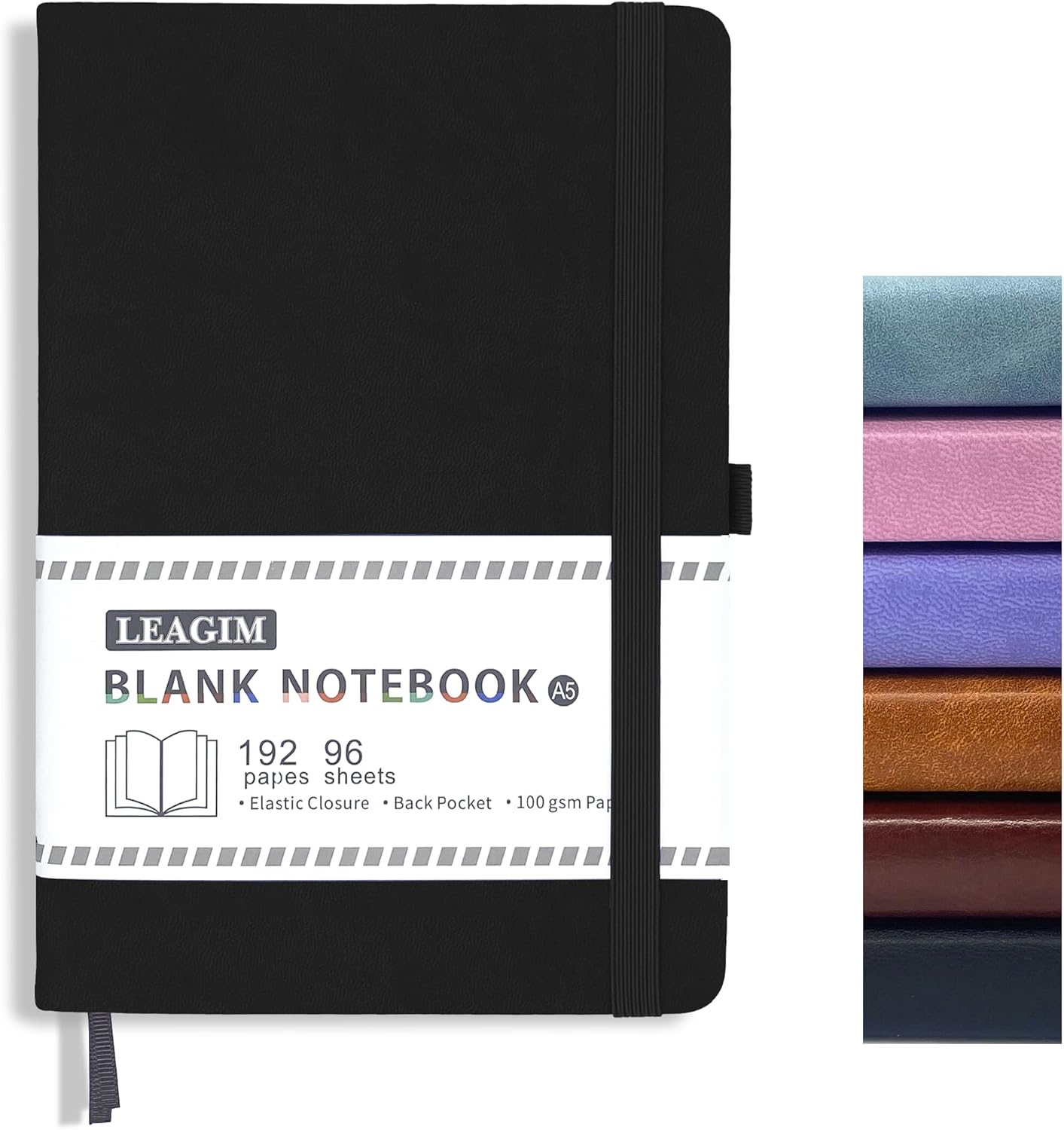 Blank Journal Notebook A5 192  - đánh giá và giá Leatherwork Images