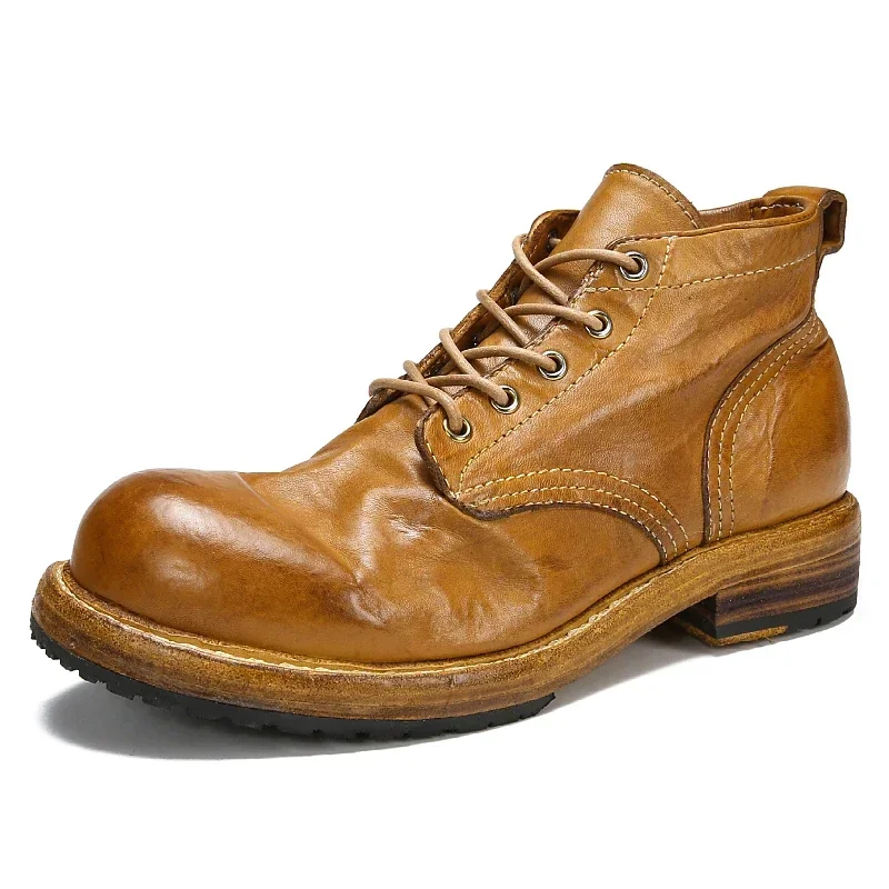 Goodyear-Boots Leather Shoes M - đánh giá và giá Leather Work Dress
