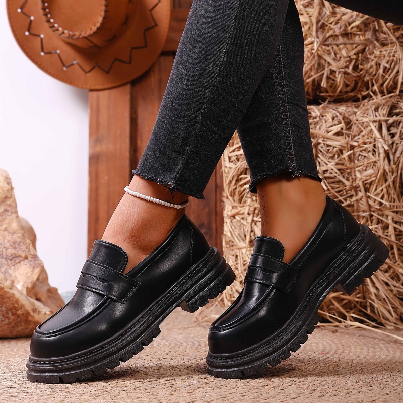 Women's Brown Leather Loafers  - đánh giá và giá Leather Work Dress