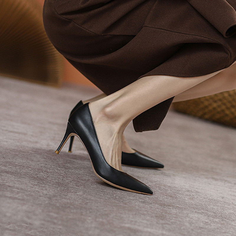 2025 New French Pointed High H - đánh giá và giá Leatherwork In French