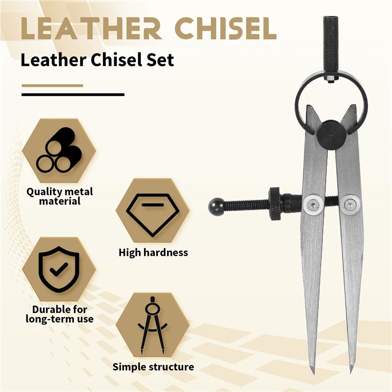 [NEW!A93G】 Leather Chisel Set, - đánh giá và giá Wing Divider Stitch
