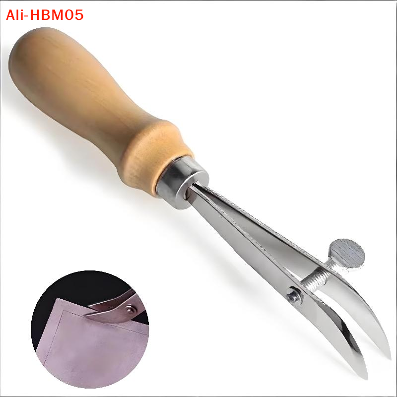 (HB05)Adjustable Leather Edge  - đánh giá và giá Groover Stitching Tool
