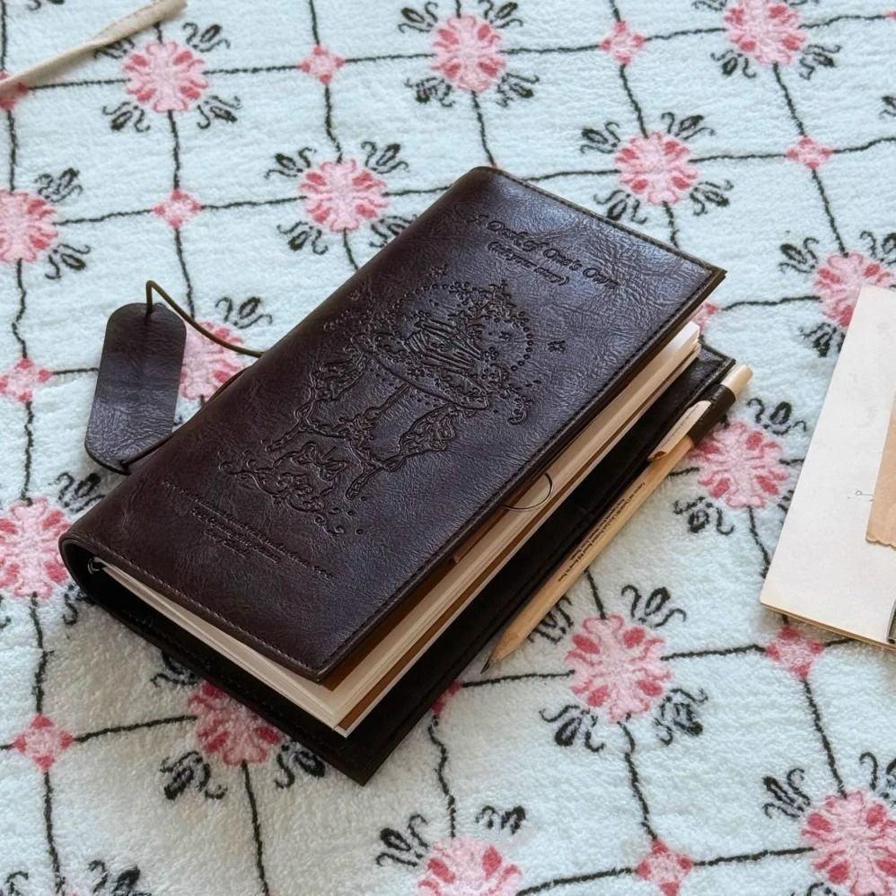 Vintage Black Notebook PU Leat - đánh giá và giá Leather Work Notepad