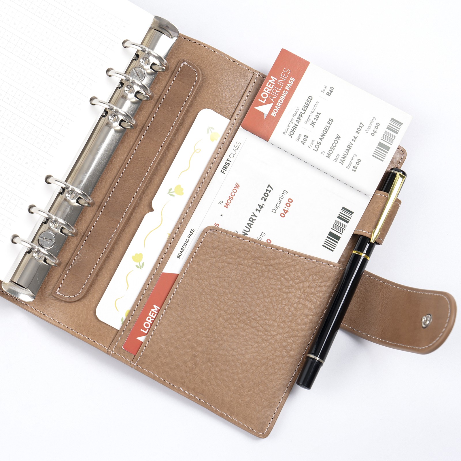 Moterm Franklin Covey Compact  - đánh giá và giá Leather Work Notepad