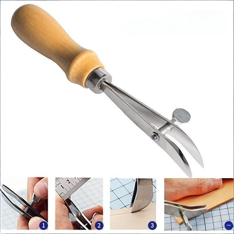 *Adjustable Leather Edge Groov - đánh giá và giá Groover Stitching Tool