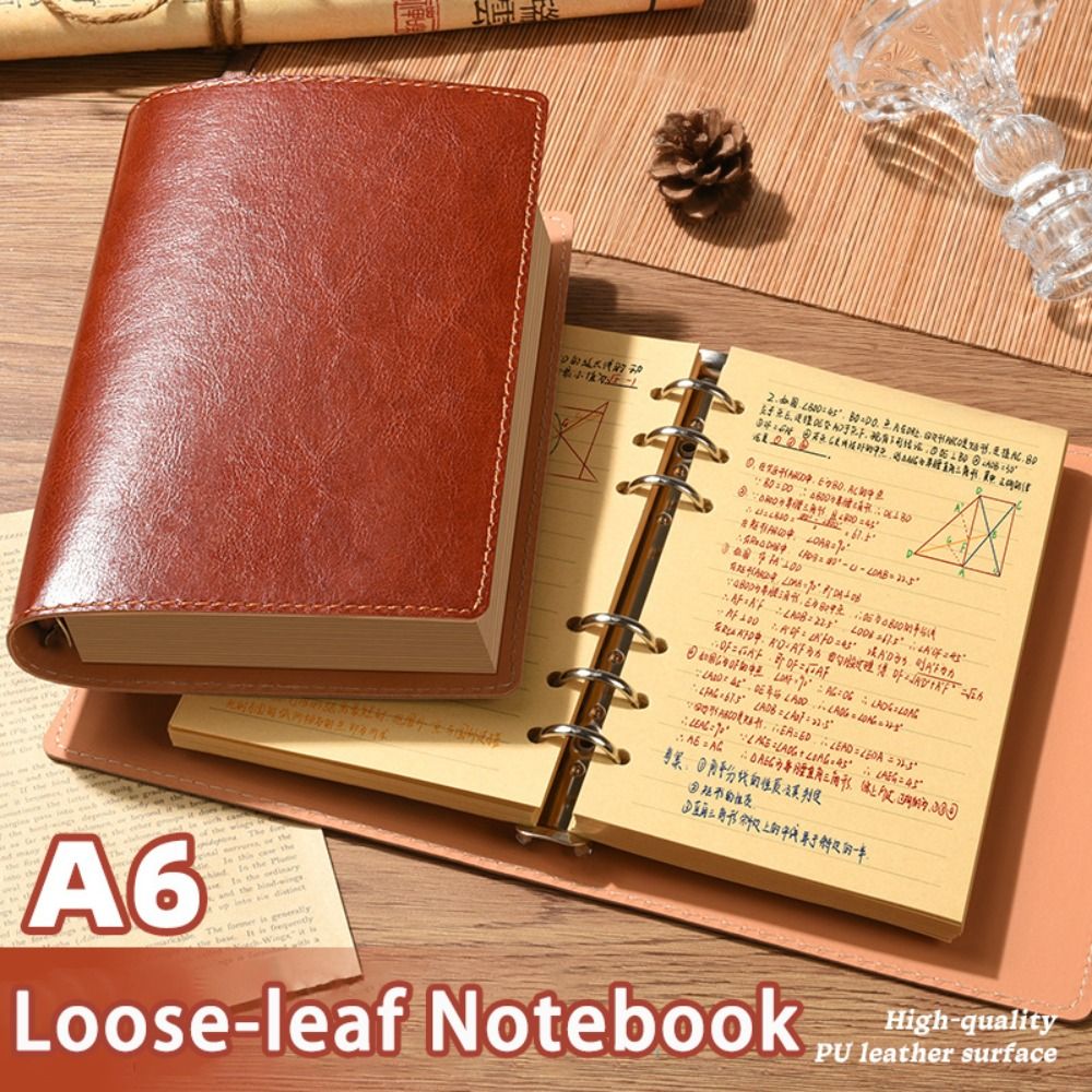 New A5/A6 Notebook Loose-leaf  - đánh giá và giá Leather Work Notepad