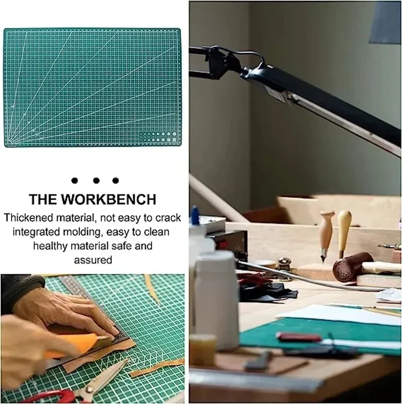 A3 A4 A5 PVC Cutting Mat Patch - đánh giá và giá Leatherwork Mallet