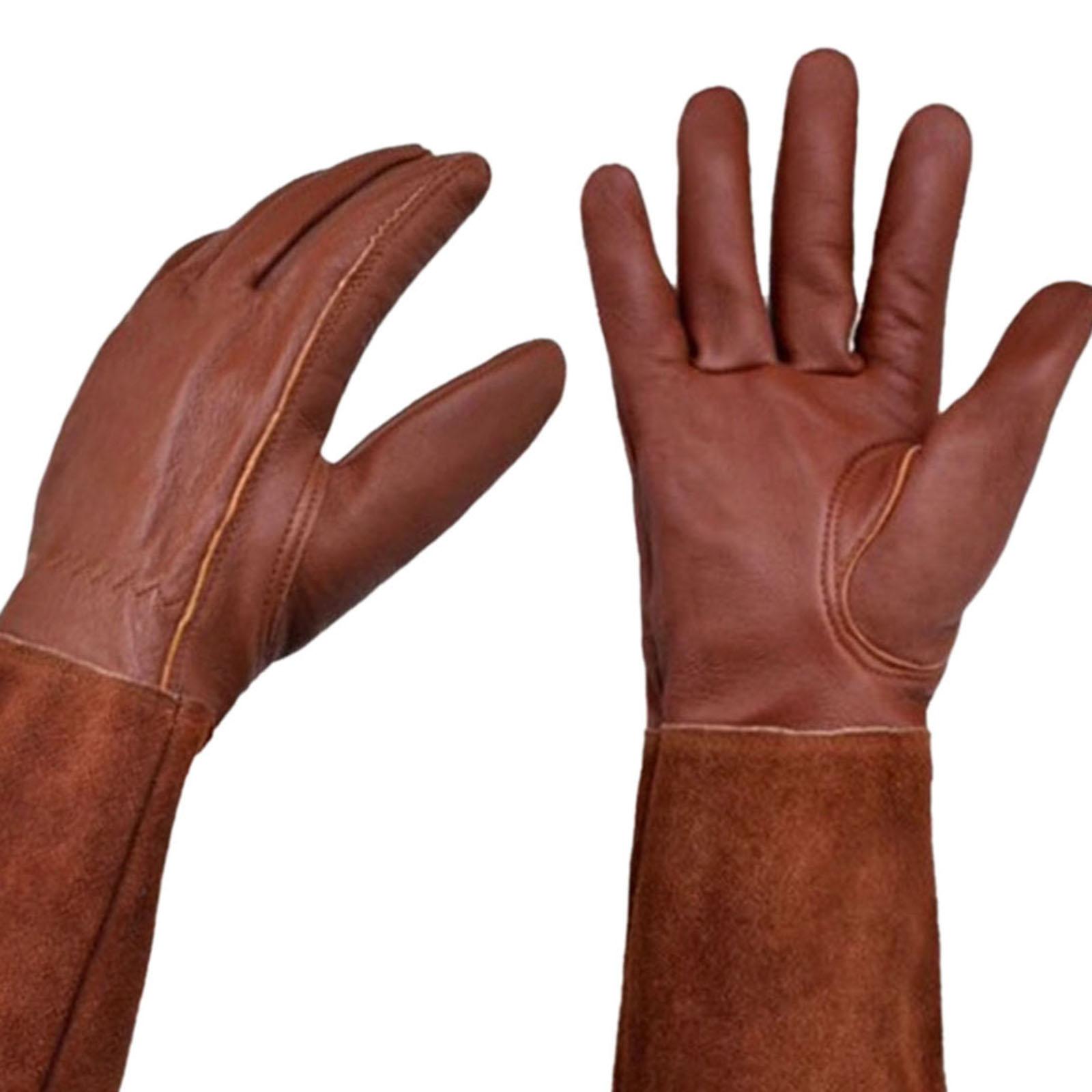 Welding Gloves Long Tube Worki - đánh giá và giá Leather Work Youtube