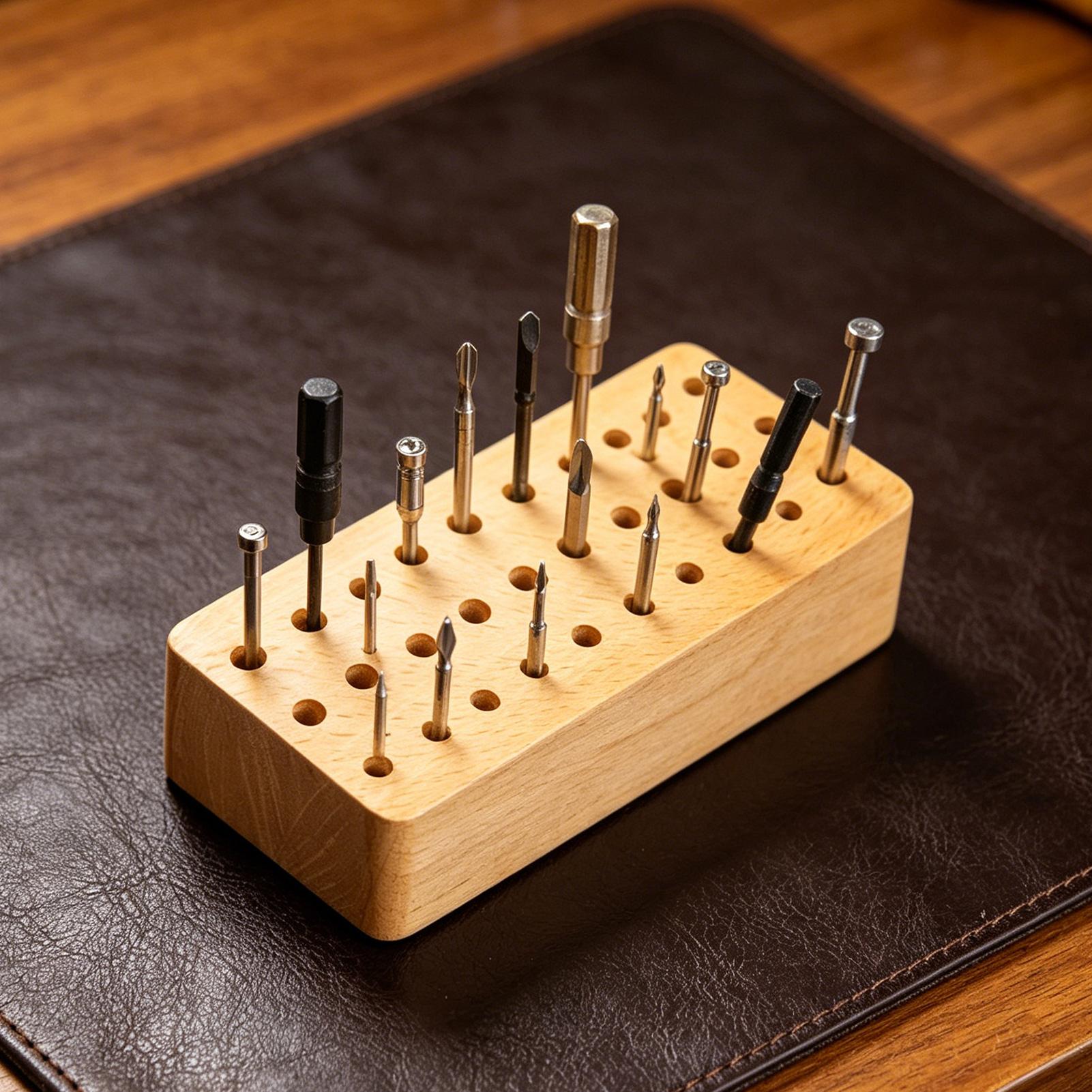Punch And Chisel Holder 30-Hol - đánh giá và giá Leatherwork Hobby