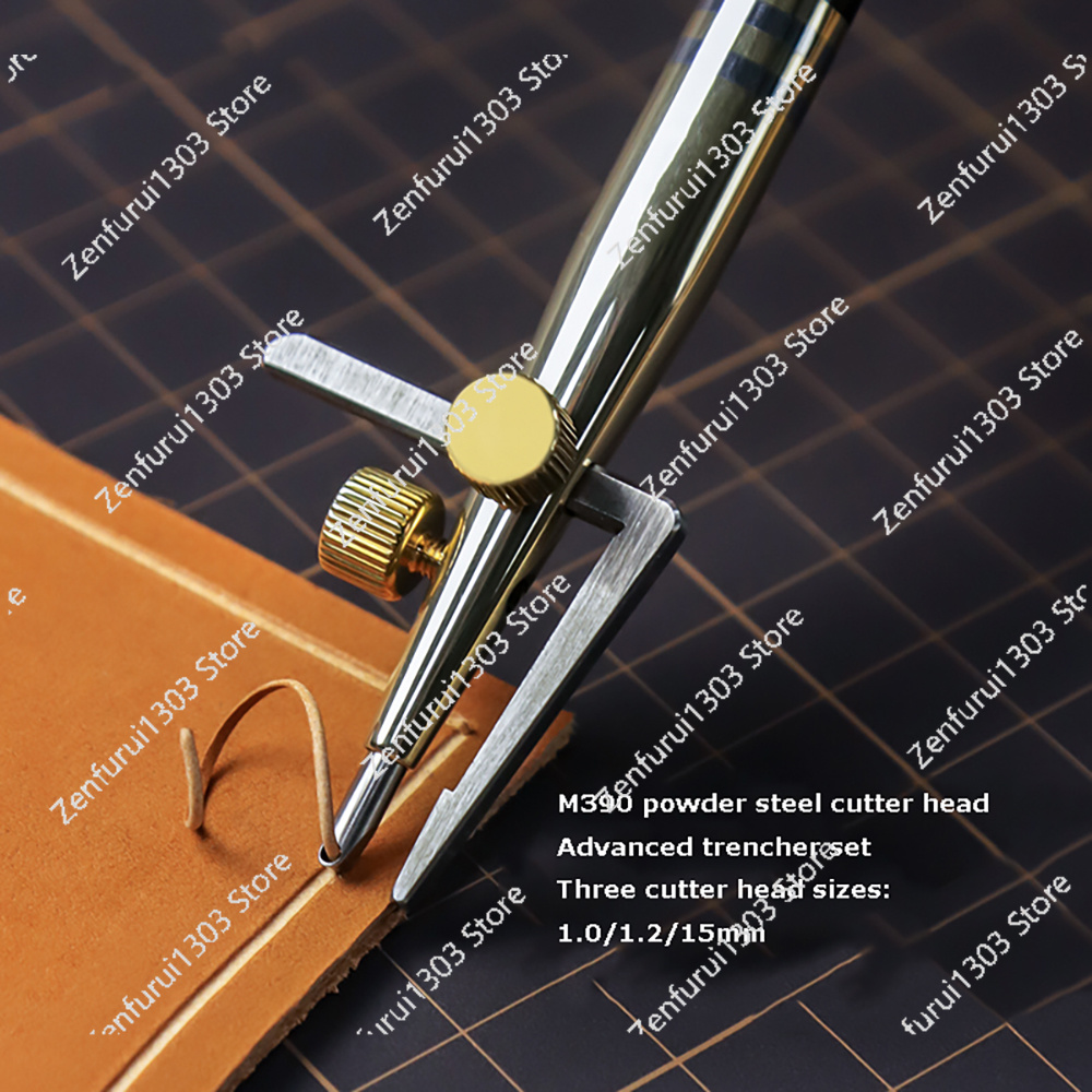 3 in 1 Leather Groover Tool Se - đánh giá và giá Groover Stitching Tool