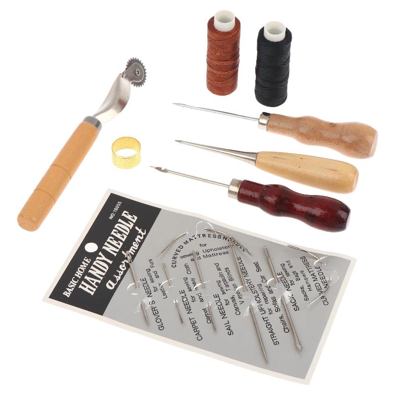 Leather Sewing Tools Kit Woode - đánh giá và giá Groover Stitching Tool