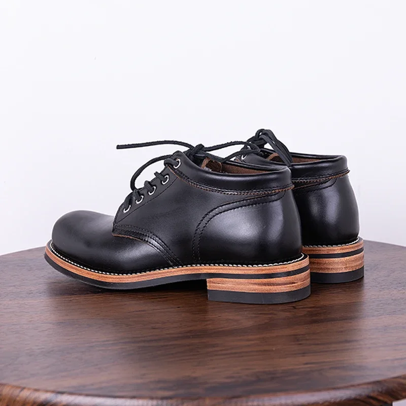 Black Tea Core Cowhide Goodyea - đánh giá và giá Leather Work Youtube