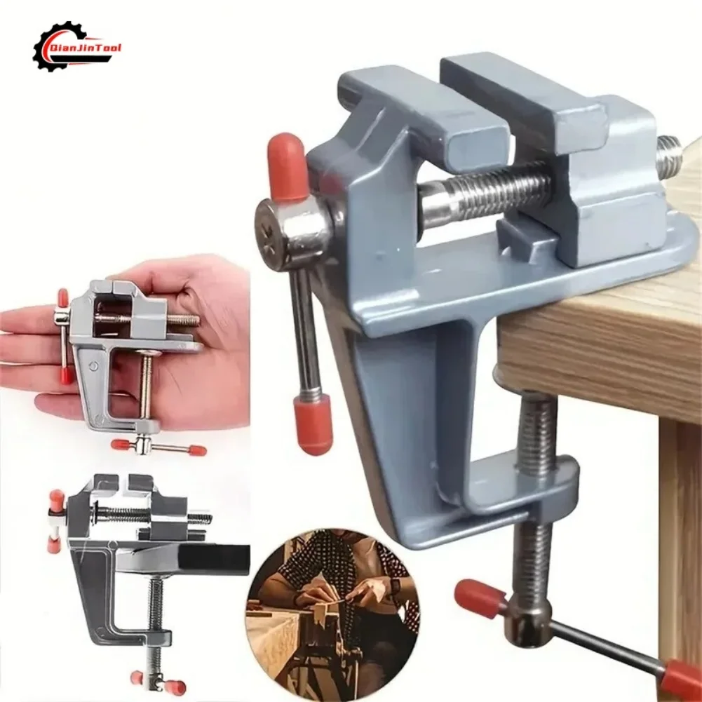 Mini Table Clamp Vise Small Be - đánh giá và giá Leatherwork Hobby