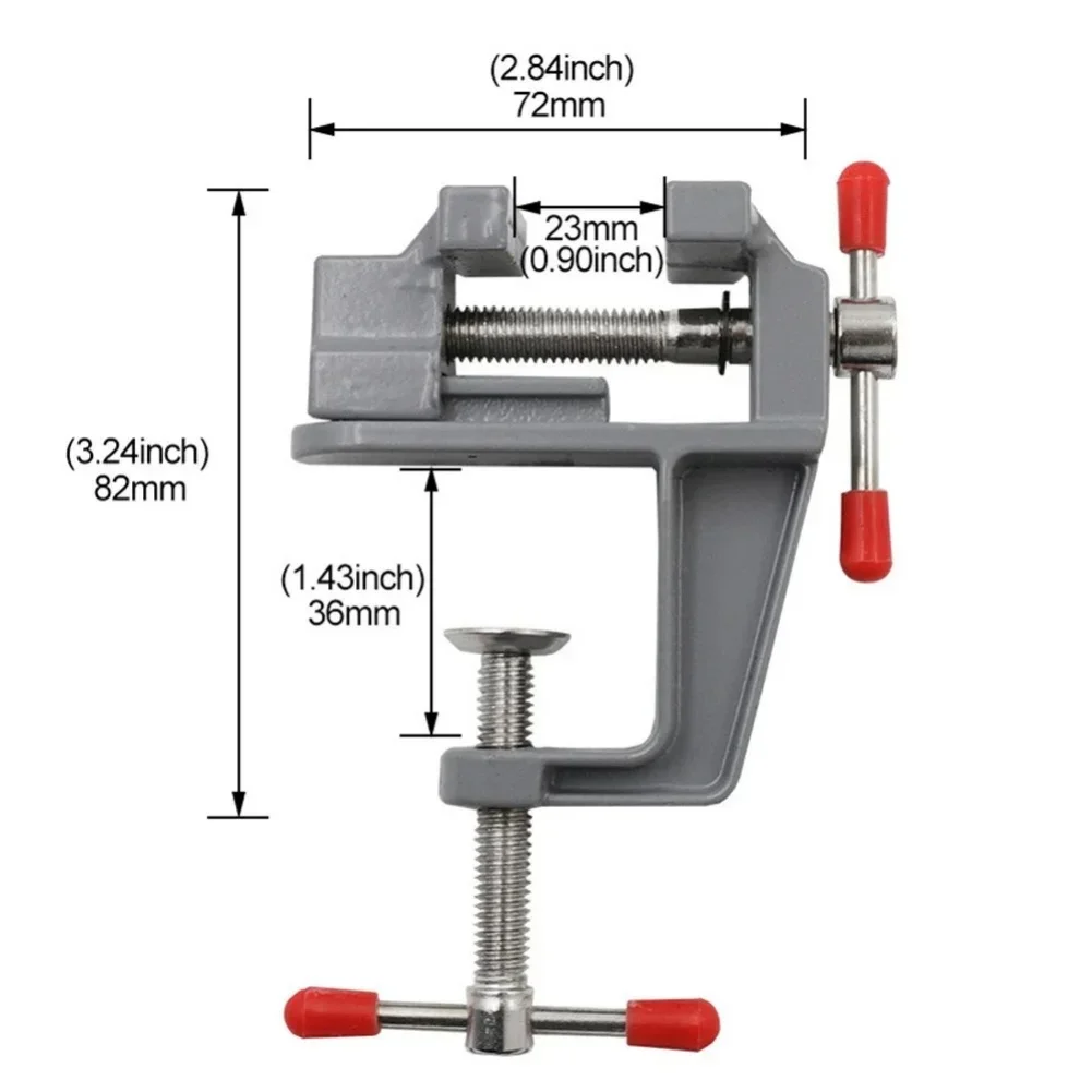 Mini Table Clamp Vise Small Be - đánh giá và giá Leatherwork Hobby