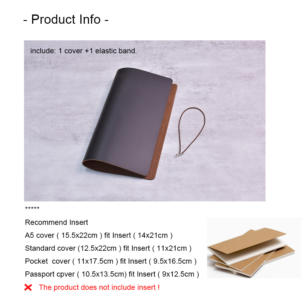 DIY Notebook Cover Crazy Horse - đánh giá và giá Leather Work Notepad
