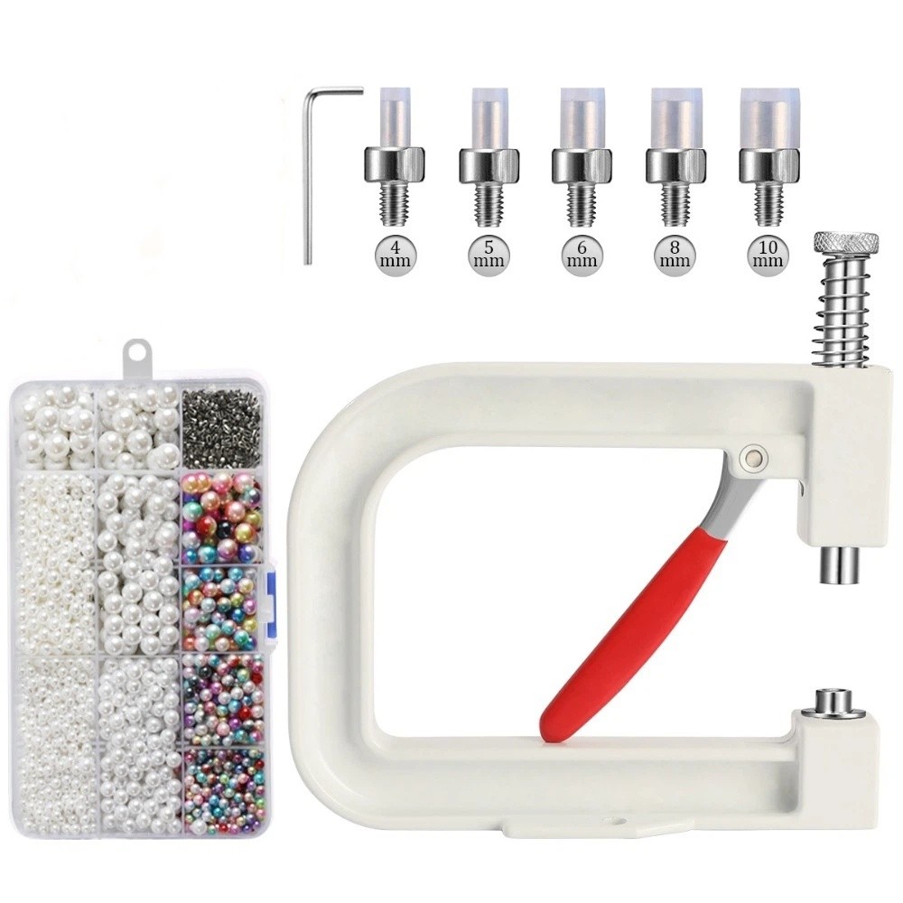 Hand Press Pearl Handmade Sett - đánh giá và giá Snap Fastener Setter