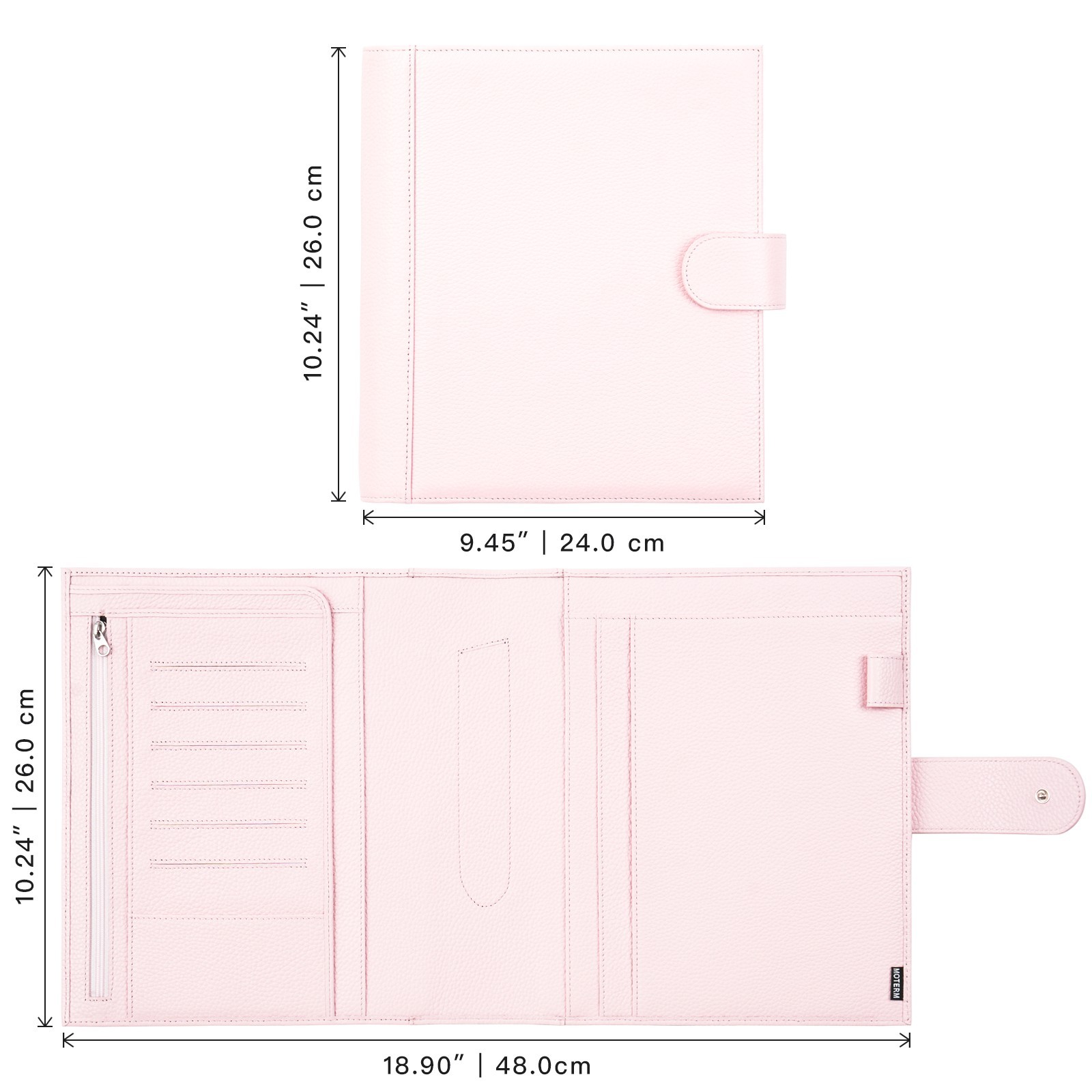 Moterm Da Thật Chính Hãng Da D - đánh giá và giá Leather Work Notepad