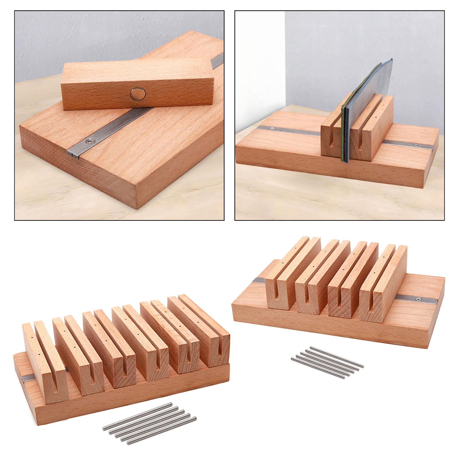 Compact Wooden Side Oil Drying - đánh giá và giá Leatherwork Hobby