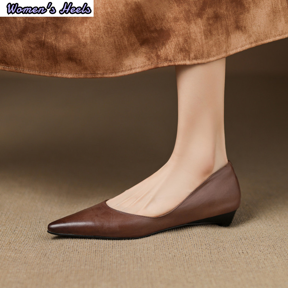 French Elegant Low Heel Pointe - đánh giá và giá Leatherwork In French