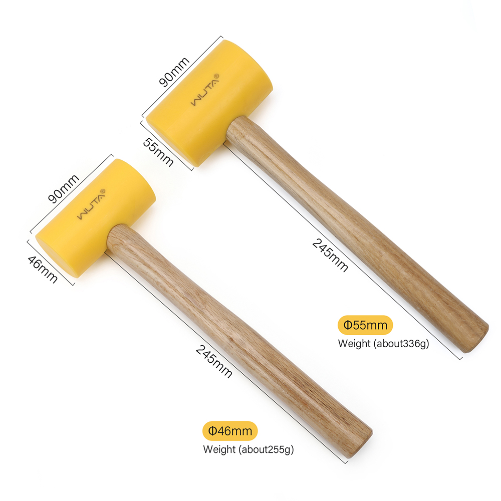WUTA 1PC Multifunctional Leath - đánh giá và giá Leatherwork Mallet