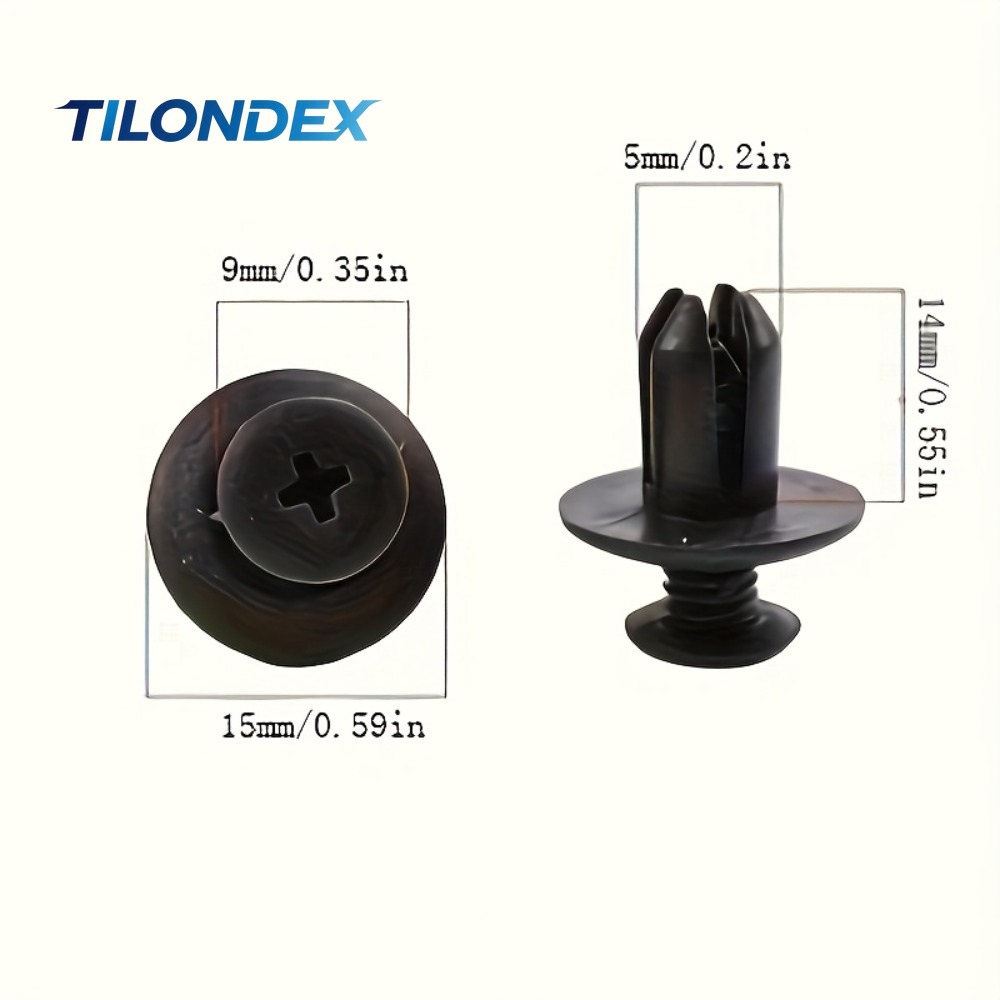 TILONDEX 100pcs Automotive Fas - đánh giá và giá Snap Fastener Setter