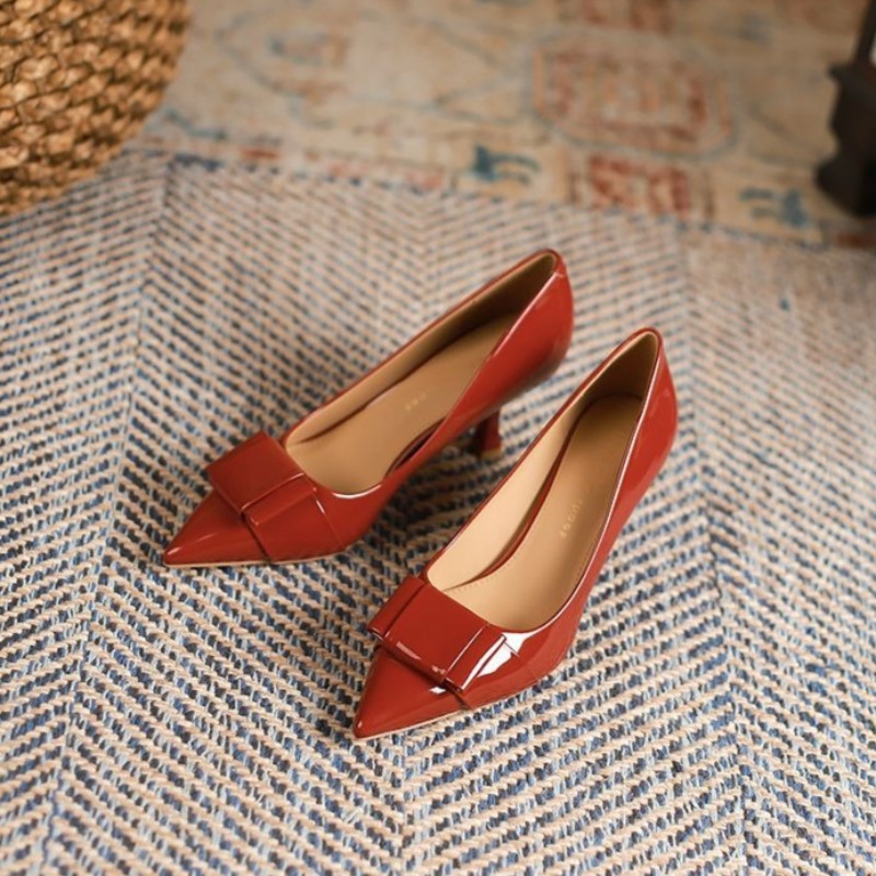 Heels for Ladies Pointed Stile - đánh giá và giá Leatherwork In French