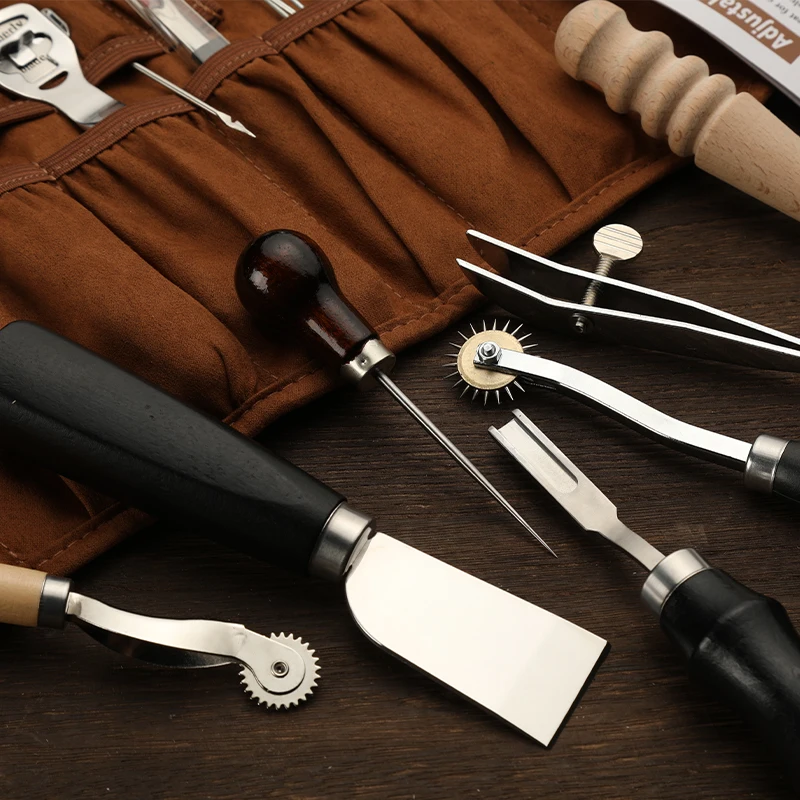 KRABALL Professional Leather C - đánh giá và giá Groover Stitching Tool
