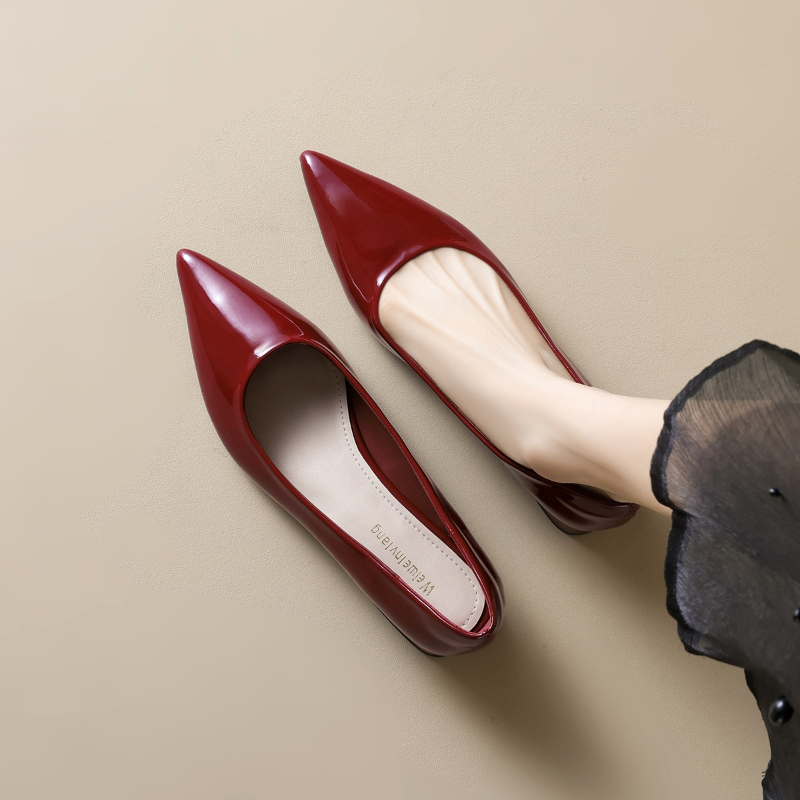 New French Pointed Women's Sin - đánh giá và giá Leatherwork In French