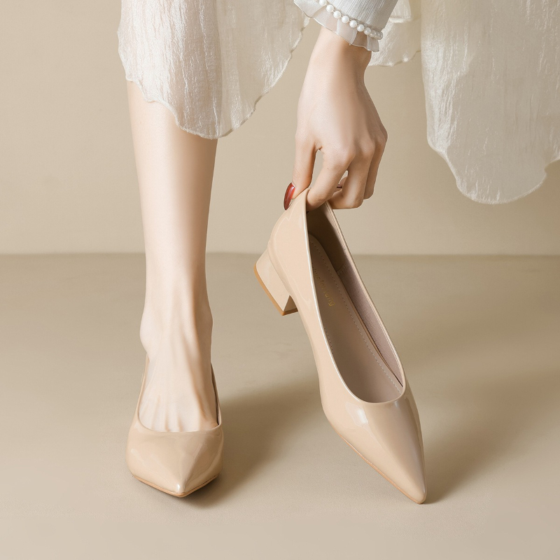 New French Pointed Women's Sin - đánh giá và giá Leatherwork In French